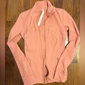 Lululemon Define Jacket size 2 Pink Savanna